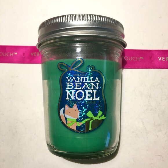 BBW Bath Body Works Vanilla Bean Noel Sanitizer Candle Spray Bundle Set Lot NWT - Picture 3 of 6